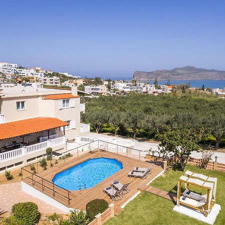 Casa De Philippe With Unique Seaview 2' From Beach Agia  Eksteriør bilde