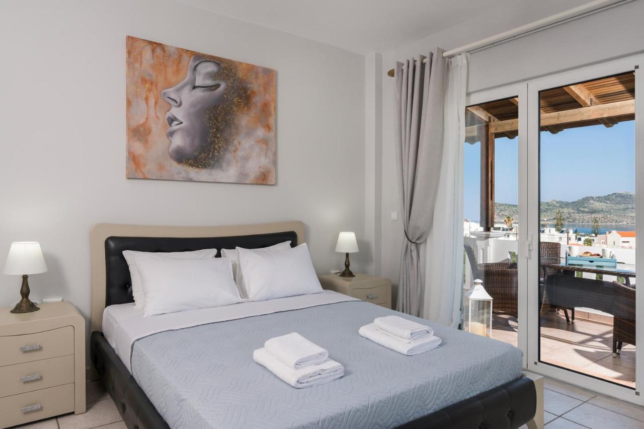Casa De Philippe With Unique Seaview 2' From Beach Agia  Eksteriør bilde