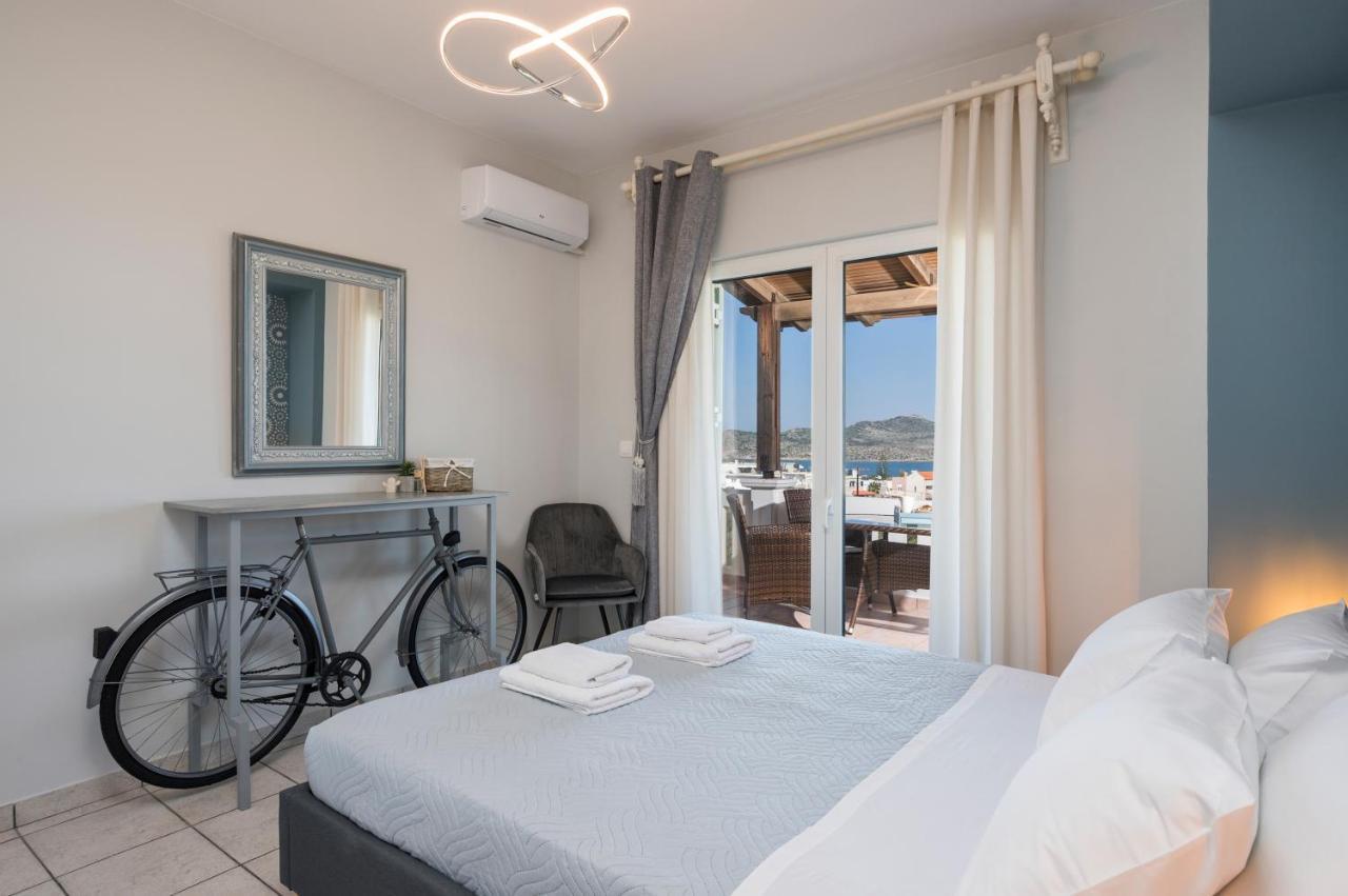 Casa De Philippe With Unique Seaview 2' From Beach Agia  Eksteriør bilde