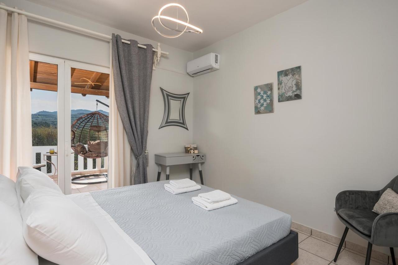 Casa De Philippe With Unique Seaview 2' From Beach Agia  Eksteriør bilde